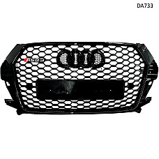 Μπροστινή μάσκα RS για Audi RSQ3 2015-2019 honeycomb - DA733 - Sellzone.bg Μπροστινή μάσκα RS για Audi RSQ3 2015-2019 honeycomb - DA733